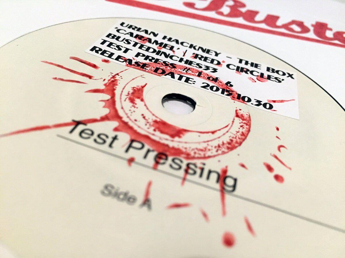 Urian Hackney - The Box - Limited Edition 7 Inch Vinyl Test Pressing - Cold Busted
