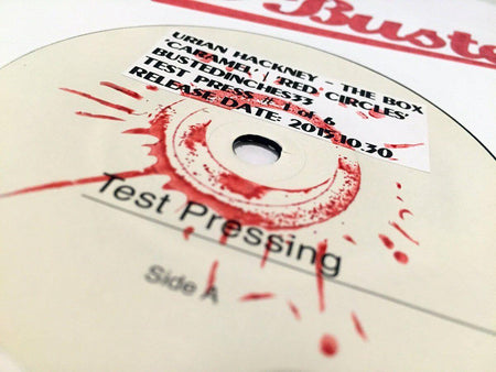 Urian Hackney - The Box - Limited Edition 7 Inch Vinyl Test Pressing - Cold Busted