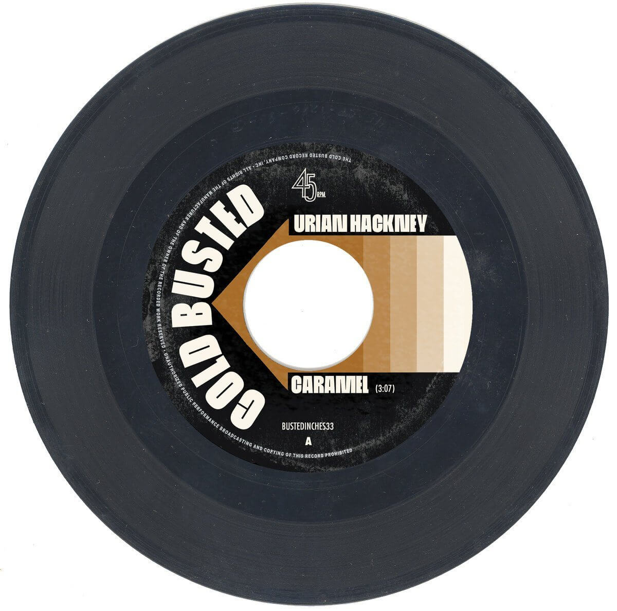 Urian Hackney - The Box - Limited Edition 7 Inch Vinyl - Cold Busted