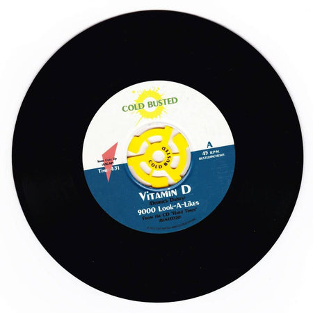 Vitamin D - 9000 Look-A-Likes - Limited Edition 7 Inch Vinyl - Cold Busted