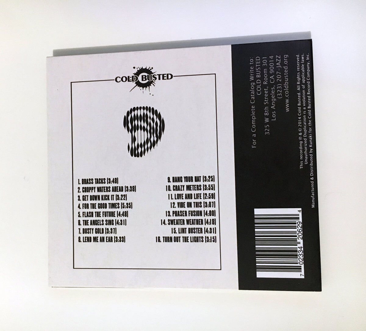 Zac Love - Lend Me An Ear - Limited Edition Compact Disc - Cold Busted