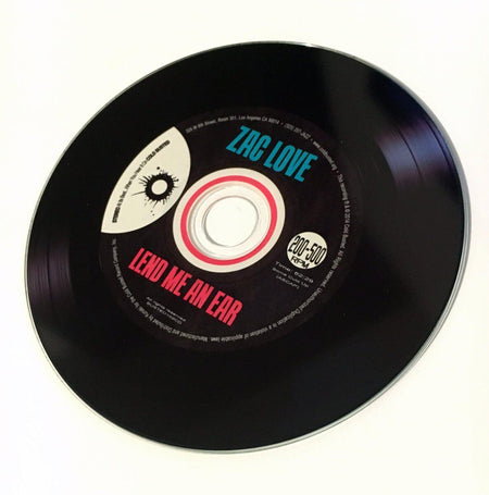 Zac Love - Lend Me An Ear - Limited Edition Compact Disc - Cold Busted