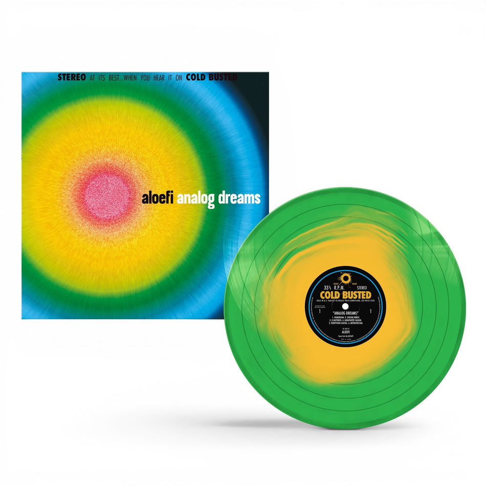 Aloefi - Analog Dreams - Limited Edition Orange In Green Solid Colored Vinyl