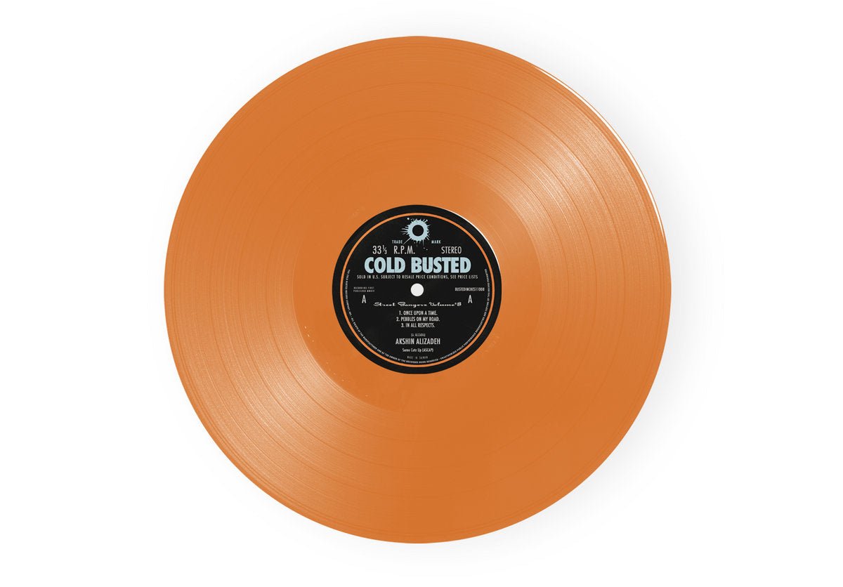 Akshin Alizadeh - Street Bangerz Volume 8 (Remastered) - PRE-ORDER: Limited Edition Orange & Blue Colored Double 12 Inch Vinyl - COLD BUSTED
