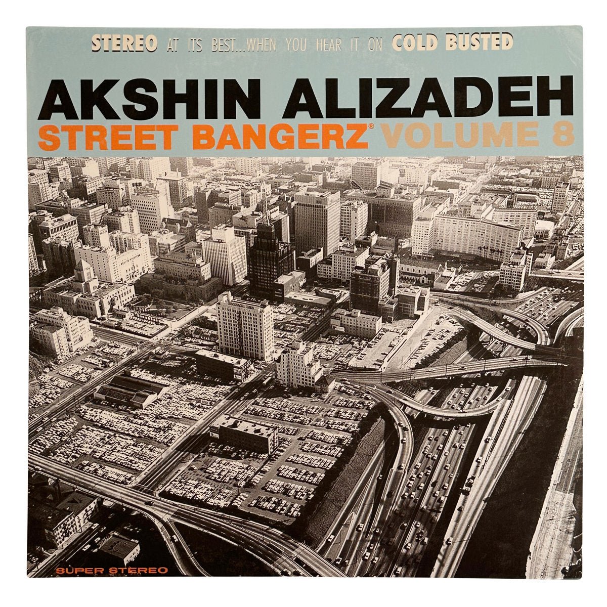 Akshin Alizadeh - Street Bangerz Volume 8 (Remastered) - Damaged - Limited Edition Orange and Blue Colored Double 12 Inch Vinyl - COLD BUSTED