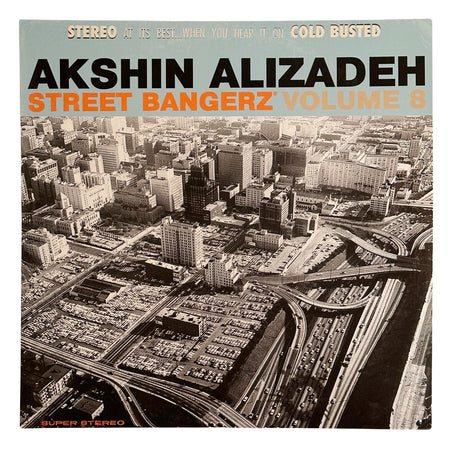 Akshin Alizadeh - Street Bangerz Volume 8 (Remastered) - Damaged - Limited Edition Orange and Blue Colored Double 12 Inch Vinyl - COLD BUSTED