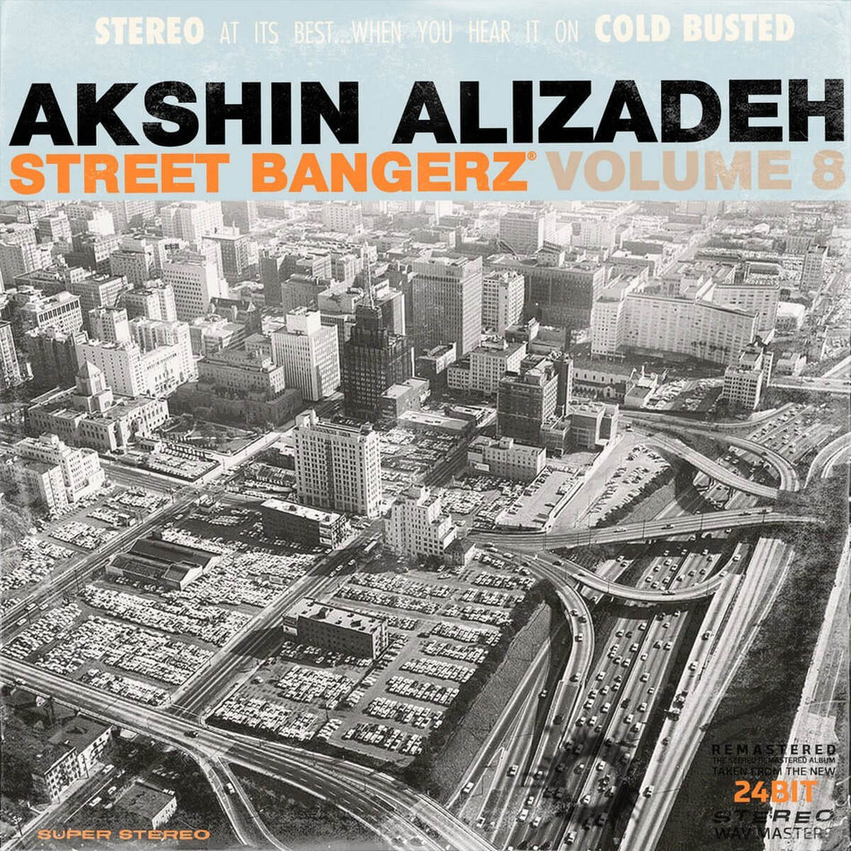 Akshin Alizadeh - Street Bangerz Volume 8 (Remastered) - Damaged - Limited Edition Orange and Blue Colored Double 12 Inch Vinyl - COLD BUSTED