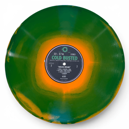 Aloefi - Analog Dreams - Limited Edition Orange In Green Solid Colored Vinyl - 