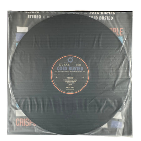 Angry Apple - Crispin - 12 Inch Black Vinyl - COLD BUSTED