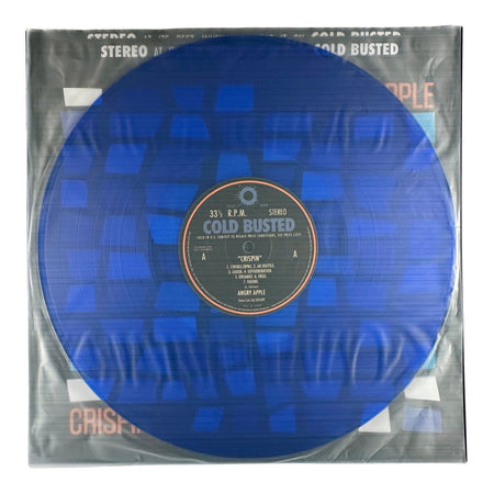 Angry Apple - Crispin - Limited Edition Transparent Blue Colored 12 Inch Vinyl - COLD BUSTED