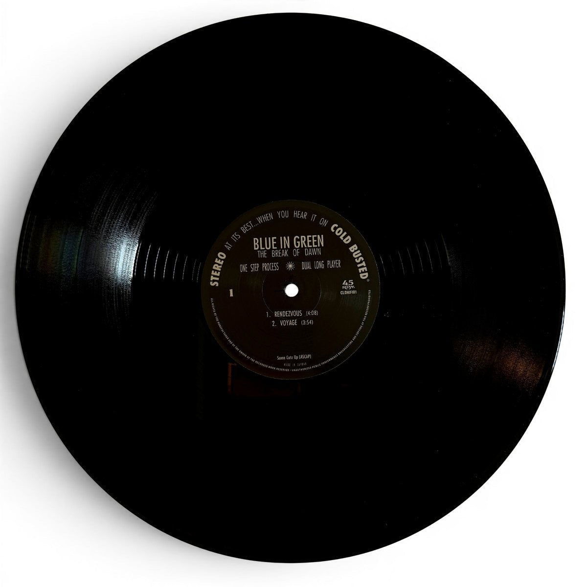 Blue In Green - The Break Of Dawn • 45 RPM One Step - COLD BUSTED