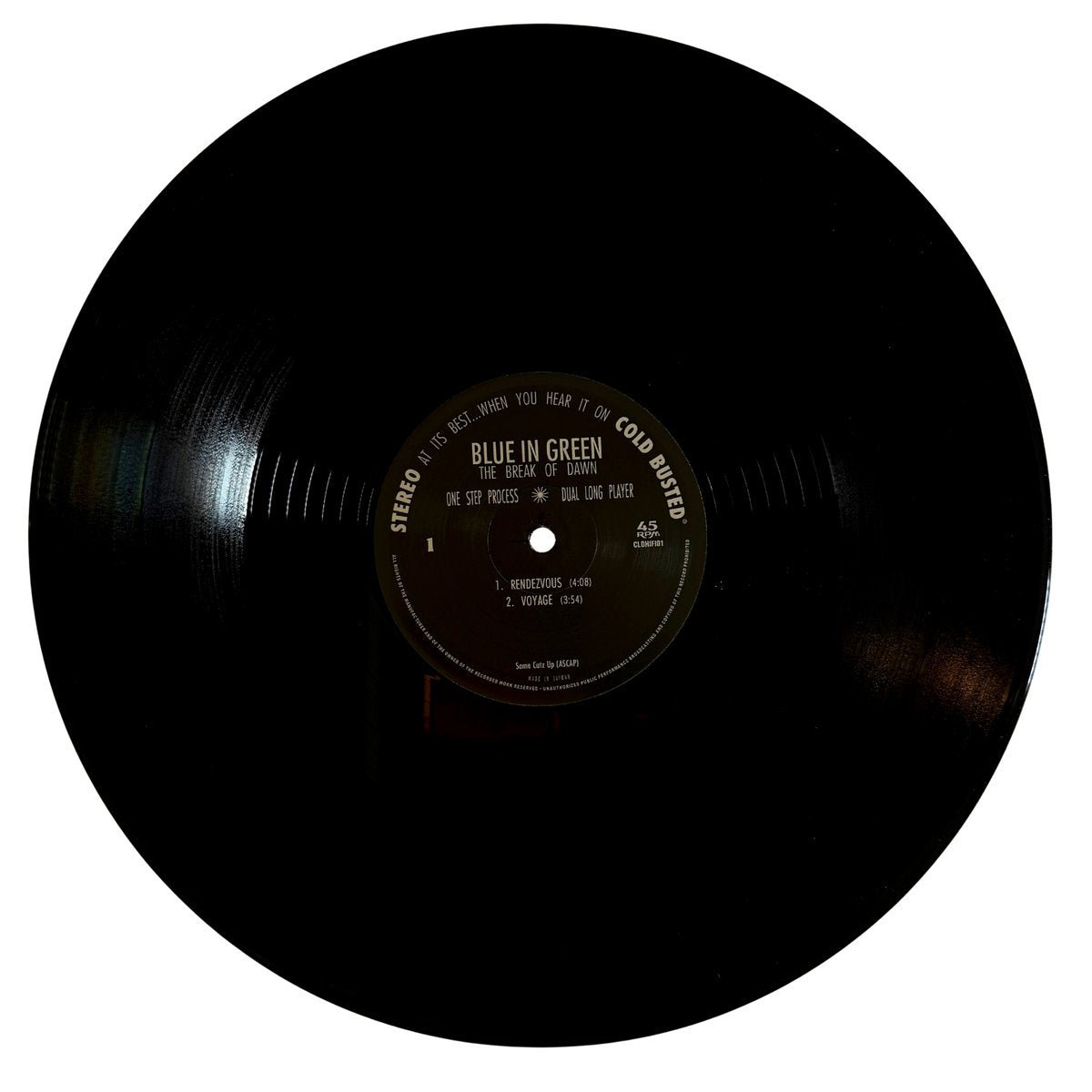 Blue In Green - The Break Of Dawn • 45 RPM One Step - COLD BUSTED