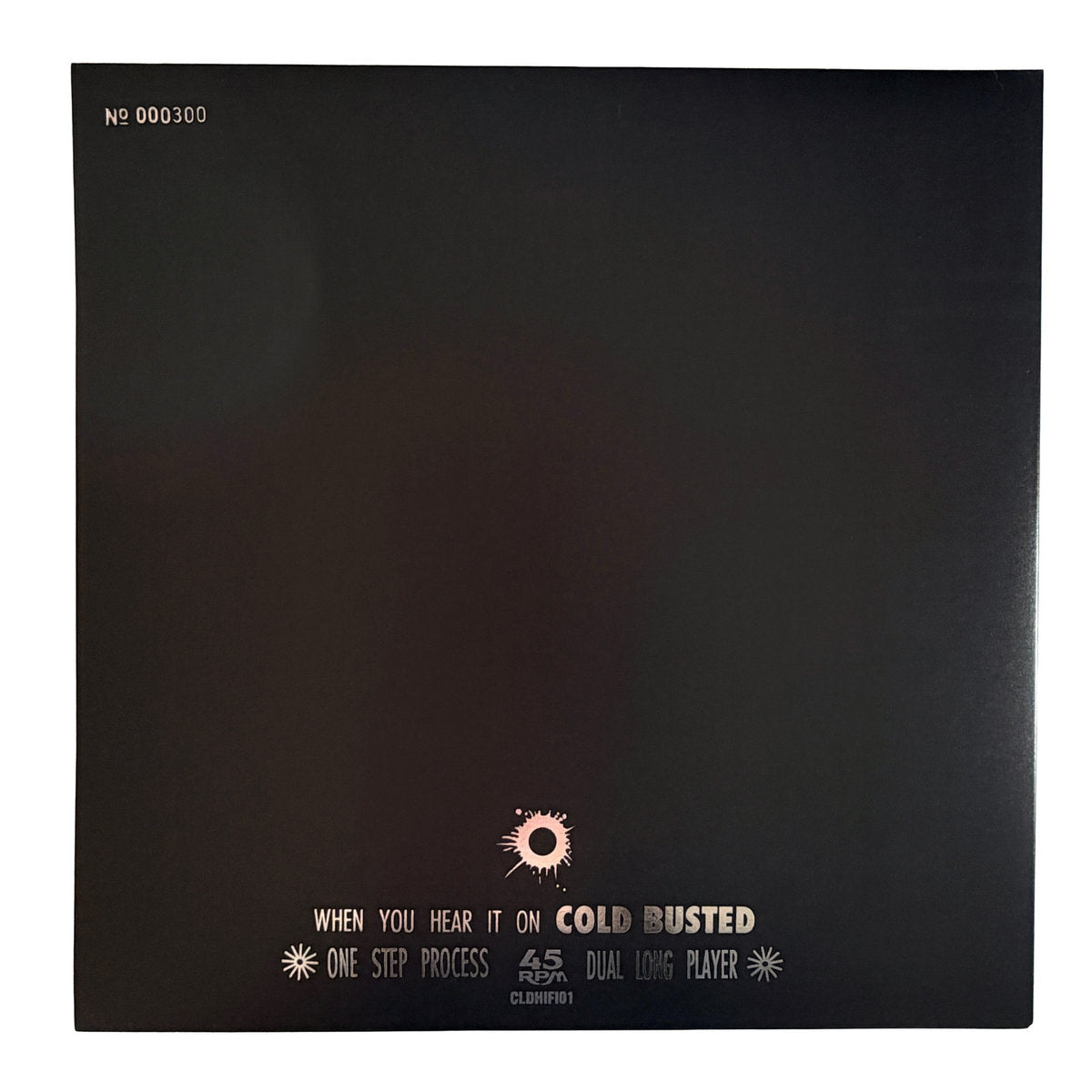 Blue In Green - The Break Of Dawn • 45 RPM One Step - Limited Edition Black Double 12 Inch 45 RPM One Step Process - COLD BUSTED