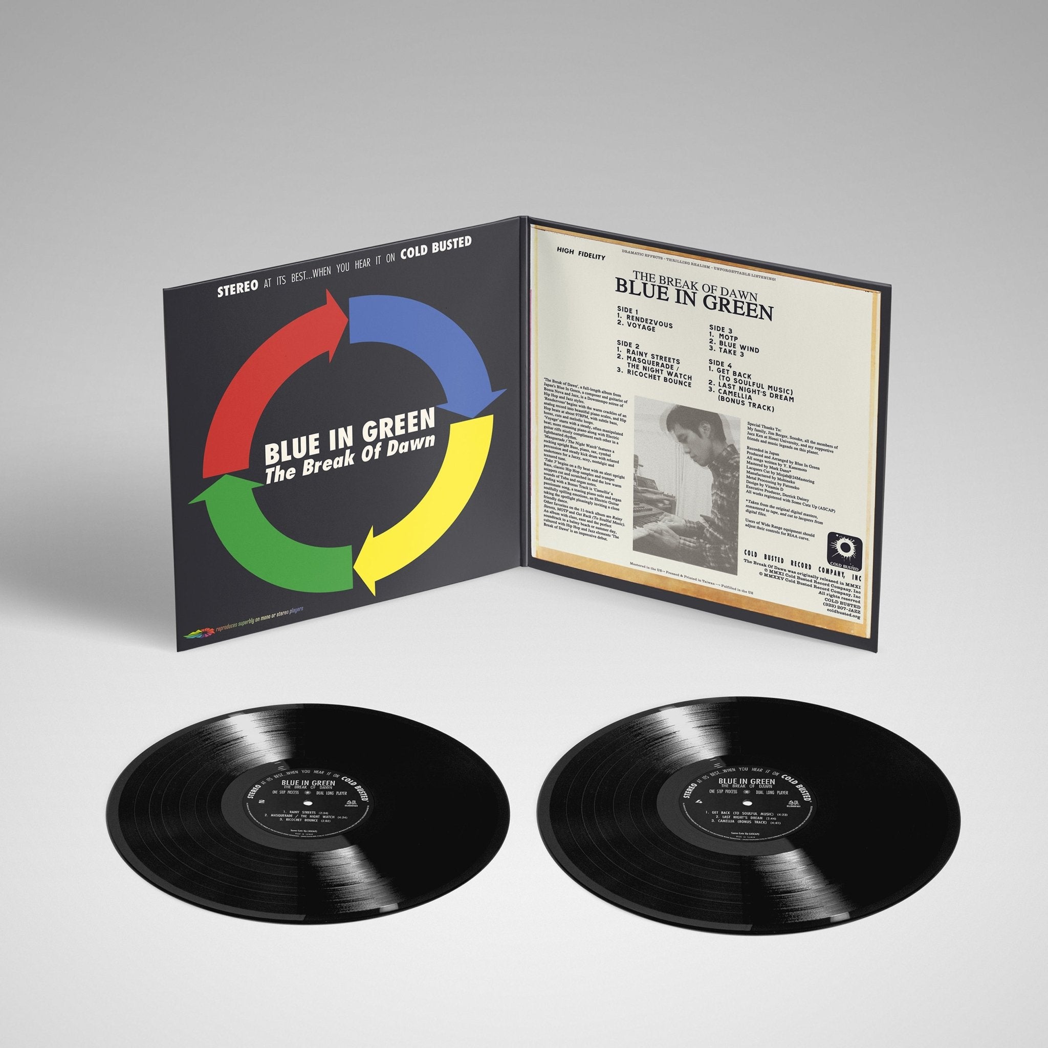 Blue In Green - The Break Of Dawn • 45 RPM One Step Process