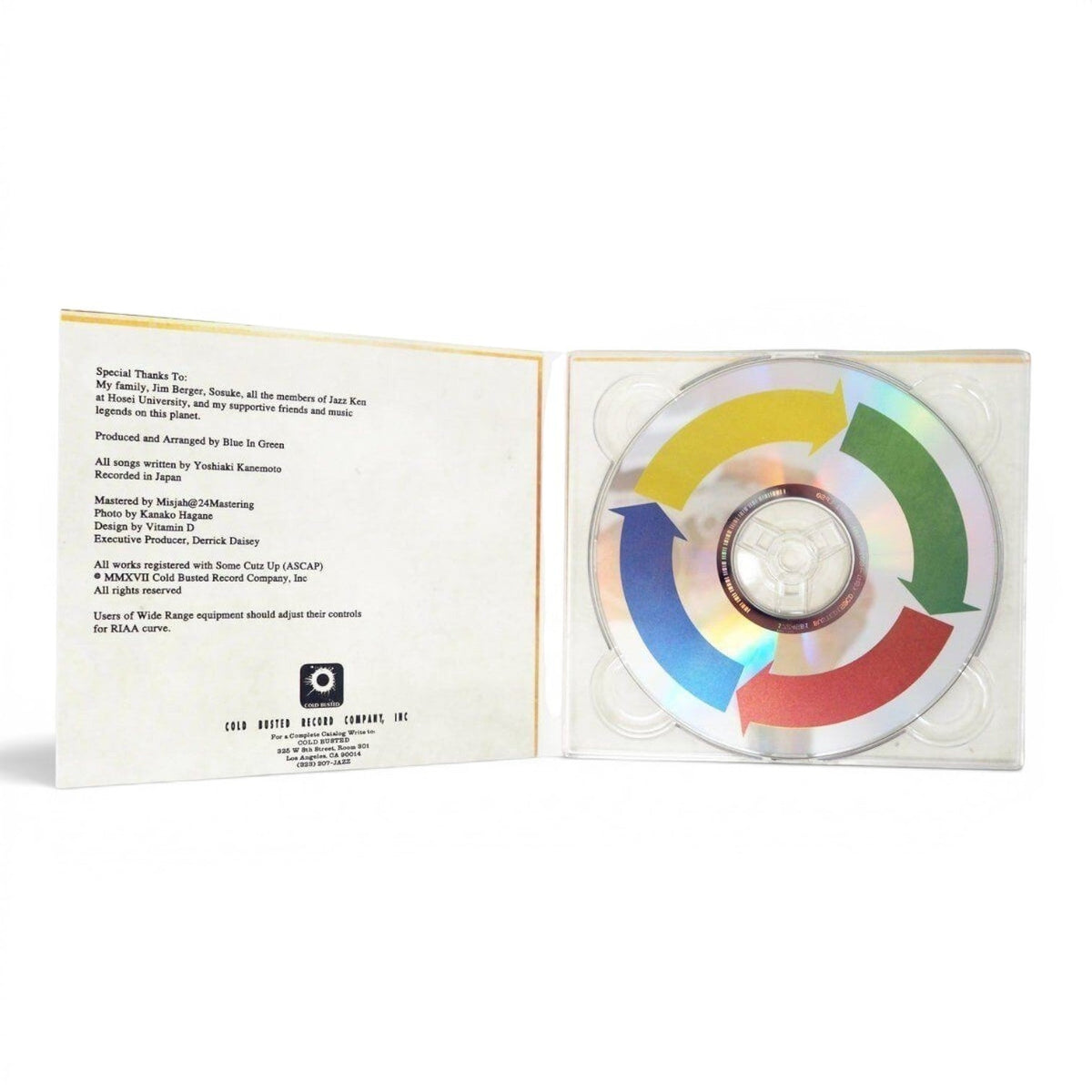 Blue In Green - The Break of Dawn (Remastered) - Limited Edition Compact Disc - COLD BUSTED