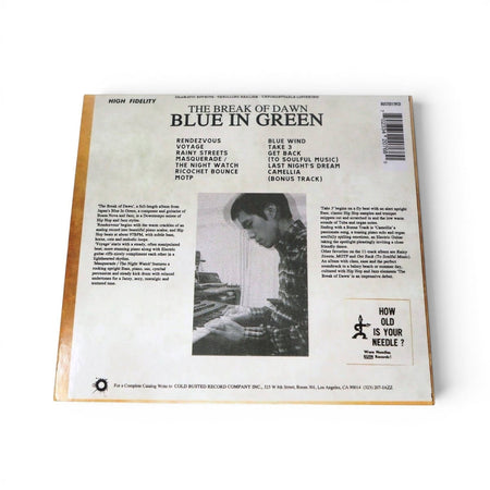 Blue In Green - The Break of Dawn (Remastered) - Limited Edition Compact Disc - COLD BUSTED