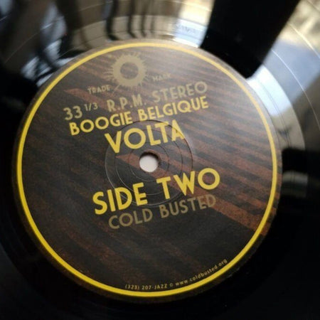 Boogie Belgique - Volta - Limited Edition Gold Colored 12 Inch Vinyl - 