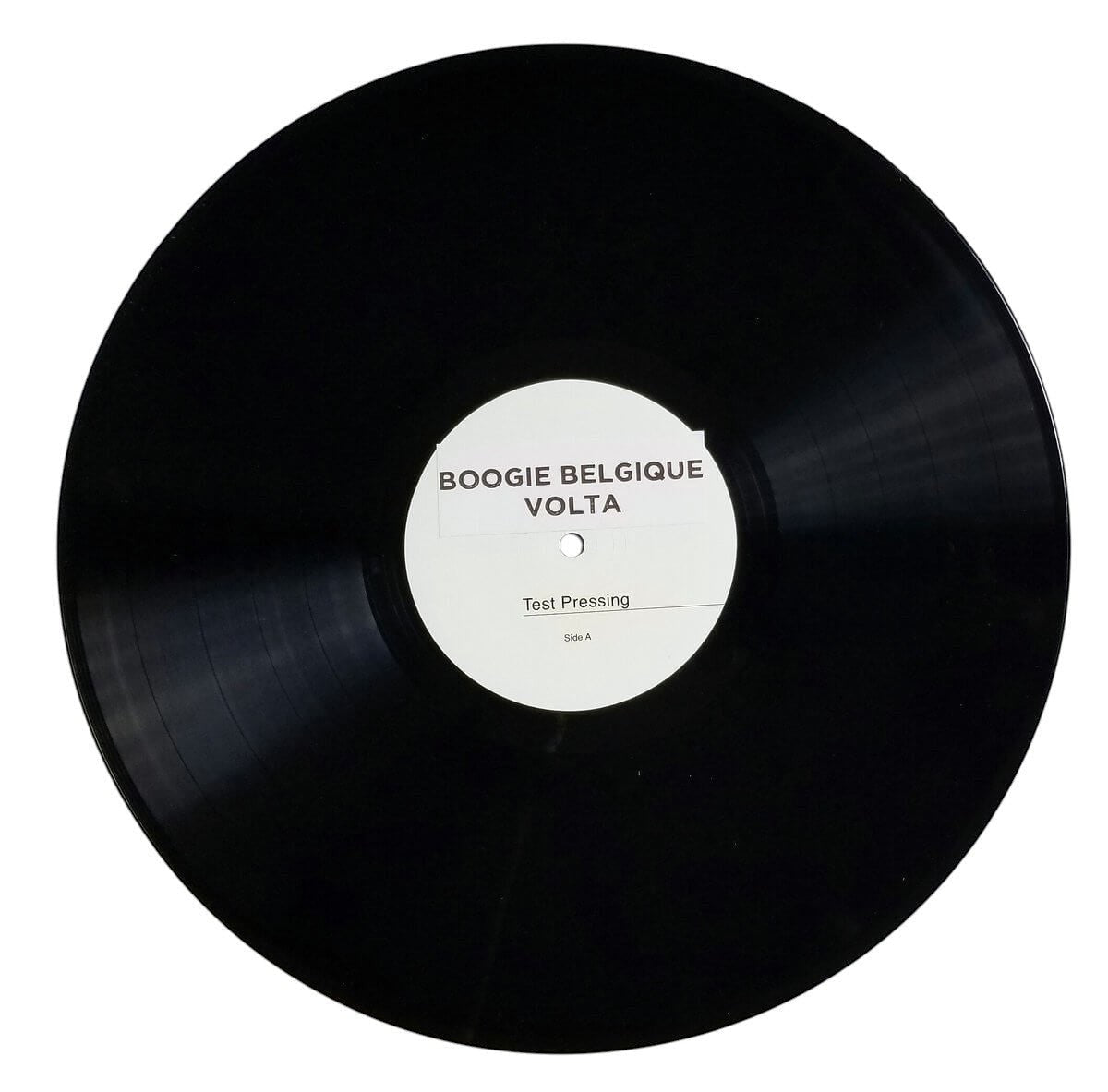 Boogie Belgique - Volta - Limited Edition 12 Inch Vinyl Test Pressing - 