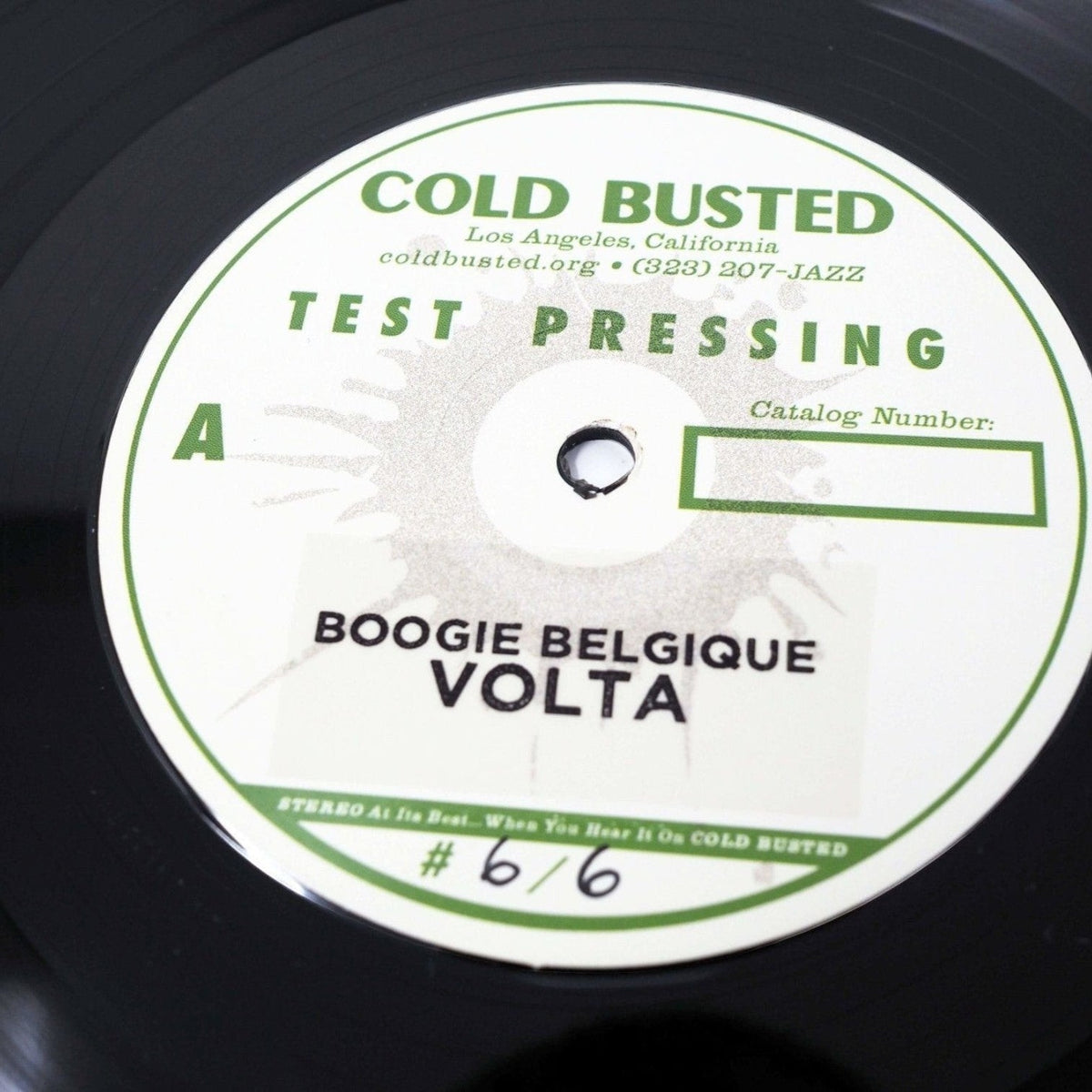 Boogie Belgique - Volta - Limited Edition Gold Colored 12 Inch Vinyl - 