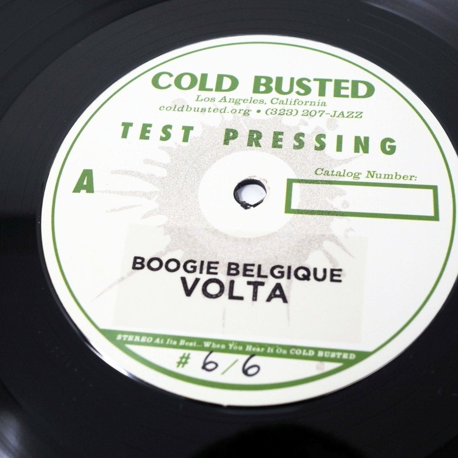 Boogie Belgique - Volta - Limited Edition Gold Colored 12 Inch Vinyl - 