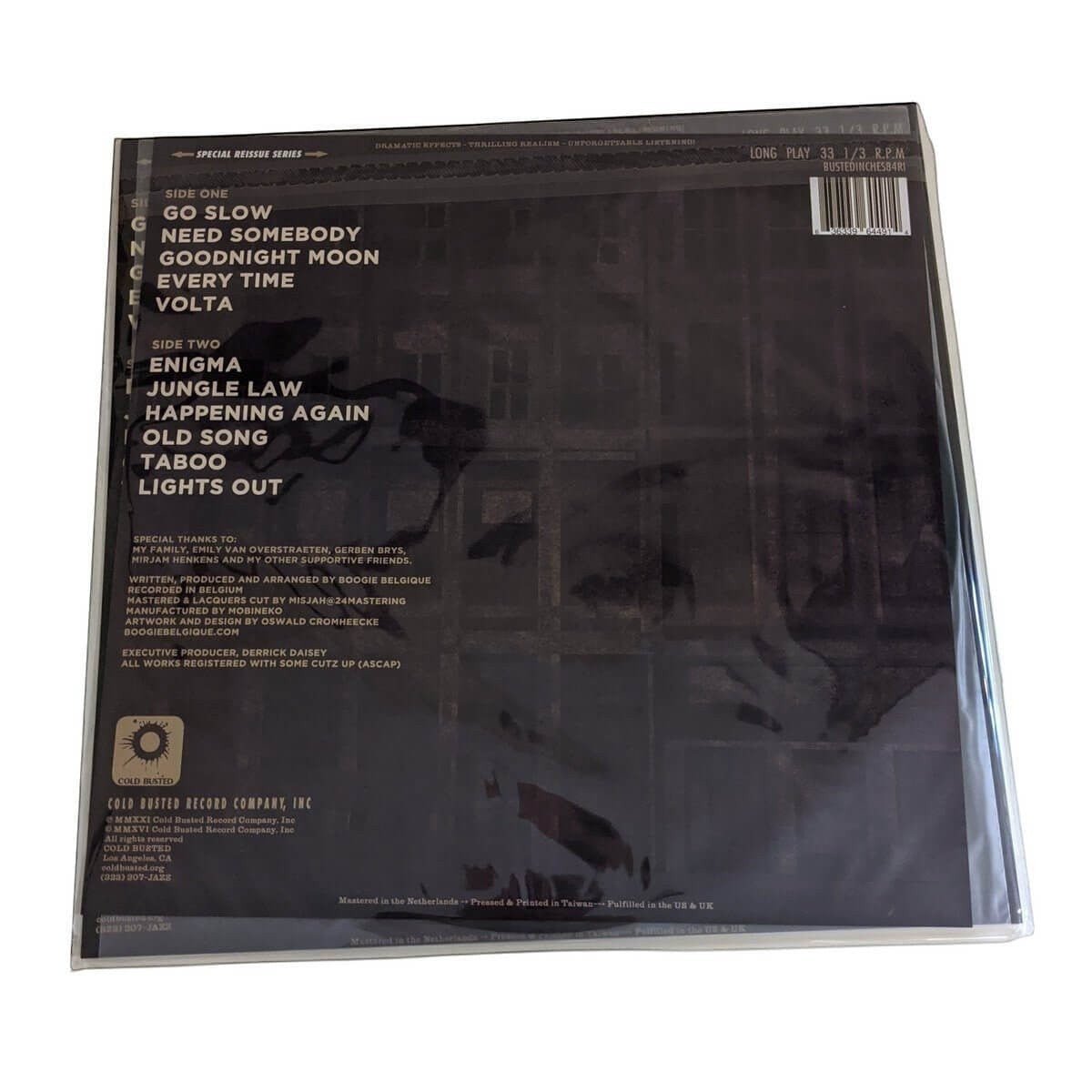 Boogie Belgique - Volta - Limited Edition Gold Colored 12 Inch Vinyl - 