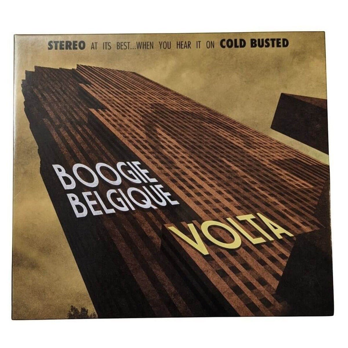 Boogie Belgique - Volta - Limited Edition Gold Colored 12 Inch Vinyl - 