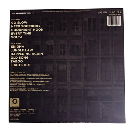 Boogie Belgique - Volta - Limited Edition Gold Colored 12 Inch Vinyl - 