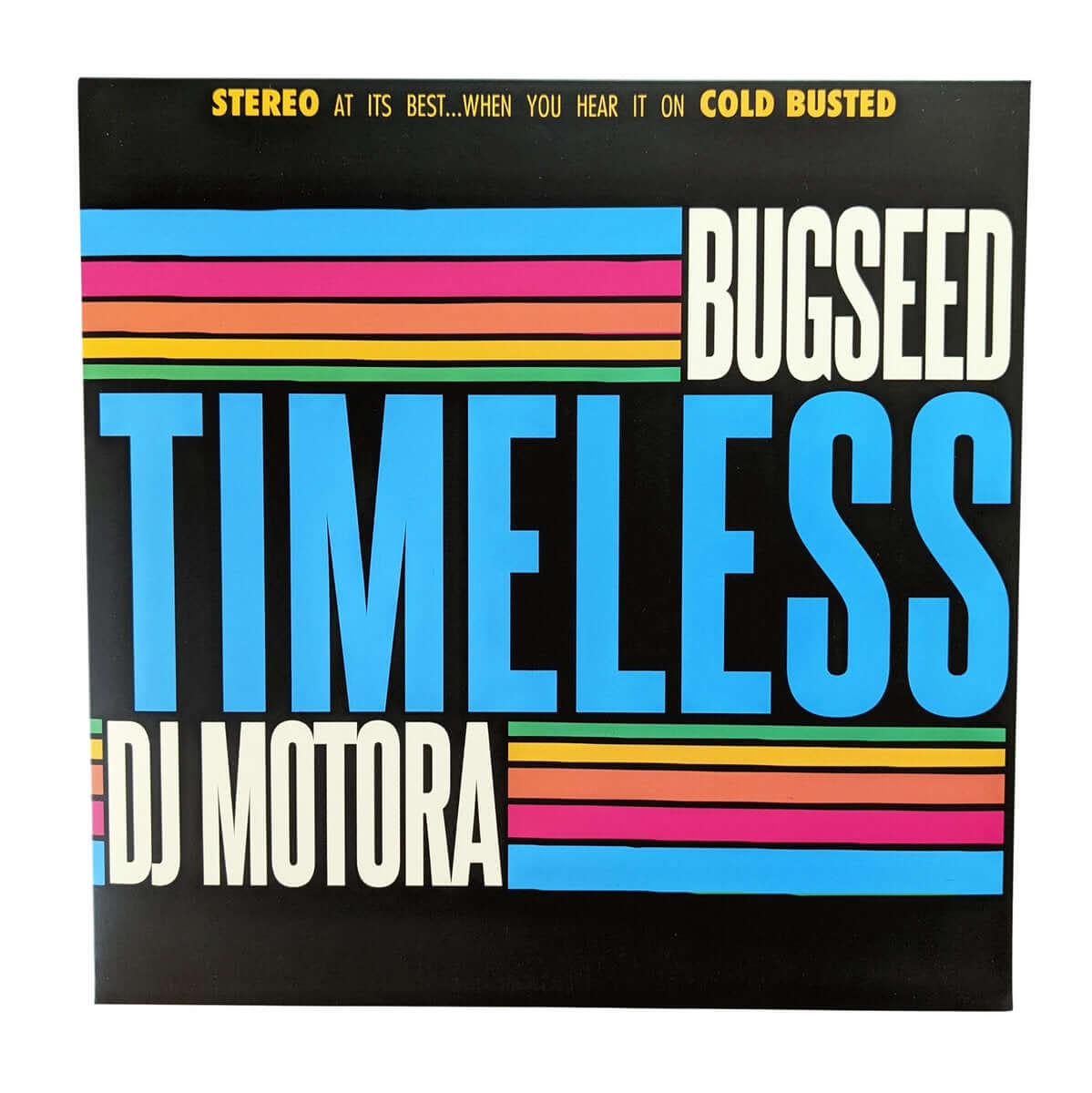 Bugseed & DJ Motora - Timeless - Limited Edition Clear Colored 12 Inch Vinyl - 