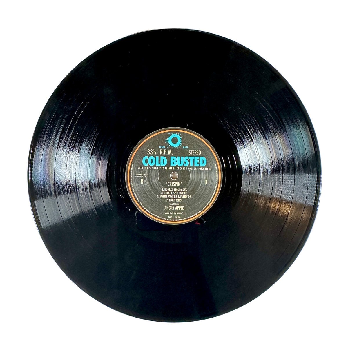Cold Busted Laid - Back Beats Stack - 12 Inch Black Vinyl - Limited Edition White Colored 12 Inch Vinyl - Limited Edition Transparent Clear Colored Double 12 Inch Vinyl COLD BUSTED