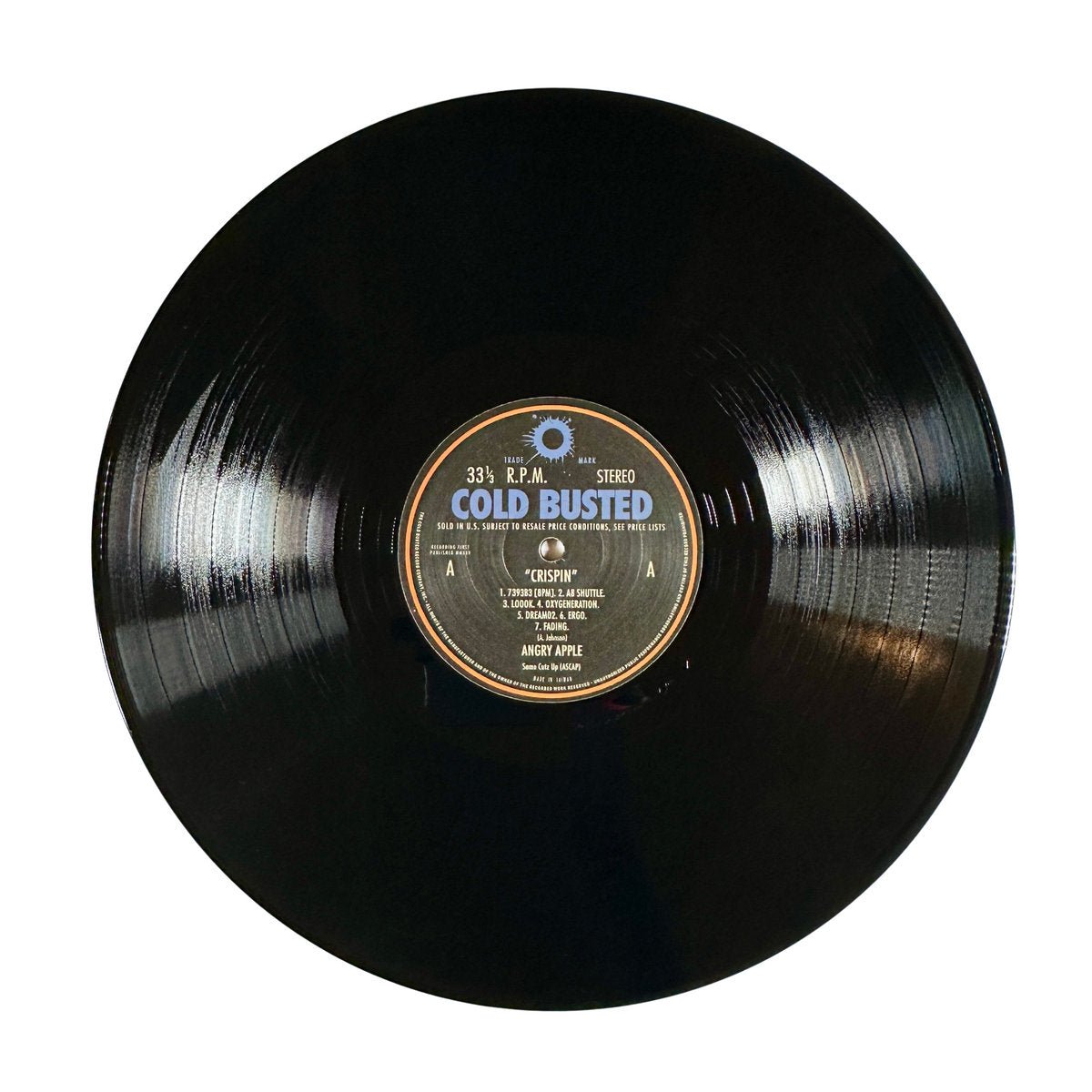 Cold Busted Laid - Back Beats Stack - 12 Inch Black Vinyl - Limited Edition White Colored 12 Inch Vinyl - Limited Edition Transparent Clear Colored Double 12 Inch Vinyl COLD BUSTED