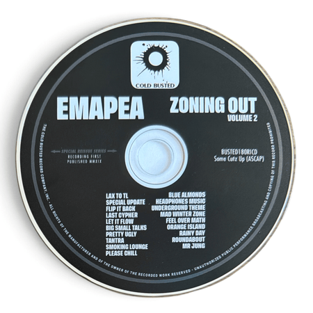 Cold Busted Zoning Out Compact Disc Stack - 