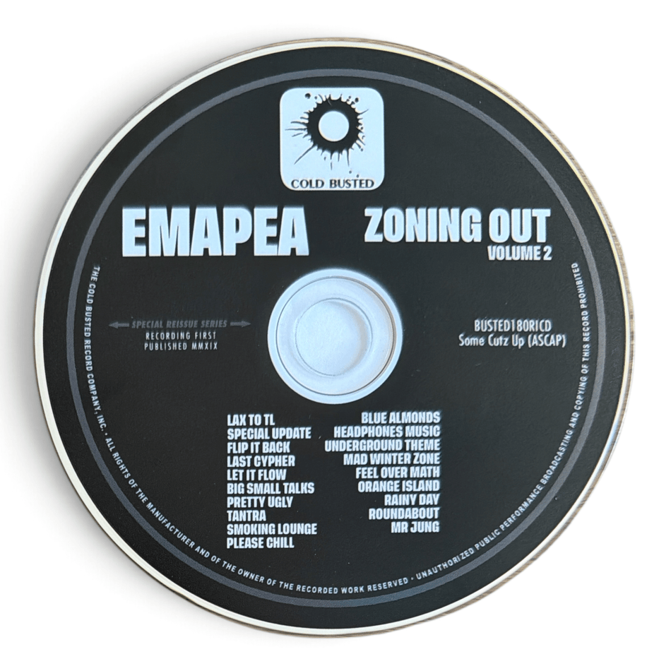 Cold Busted Zoning Out Compact Disc Stack - 
