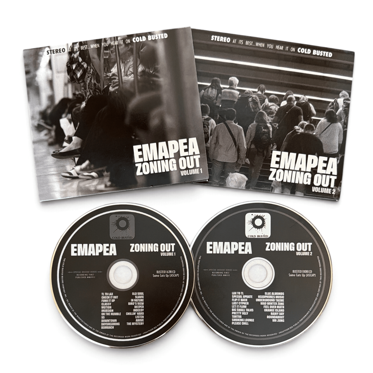 Cold Busted Zoning Out Compact Disc Stack - 