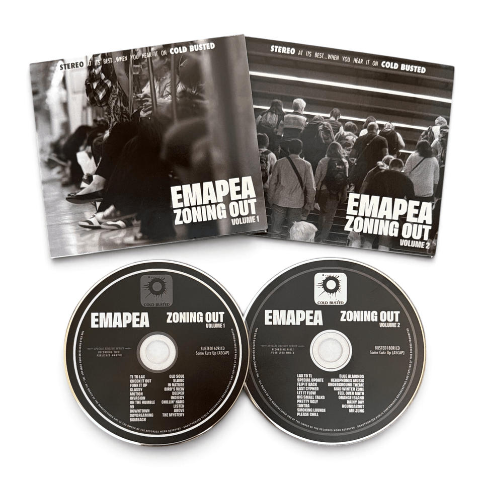 Cold Busted Zoning Out Compact Disc Stack - 