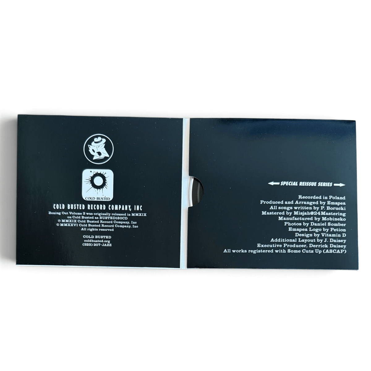 Cold Busted Zoning Out Compact Disc Stack - 