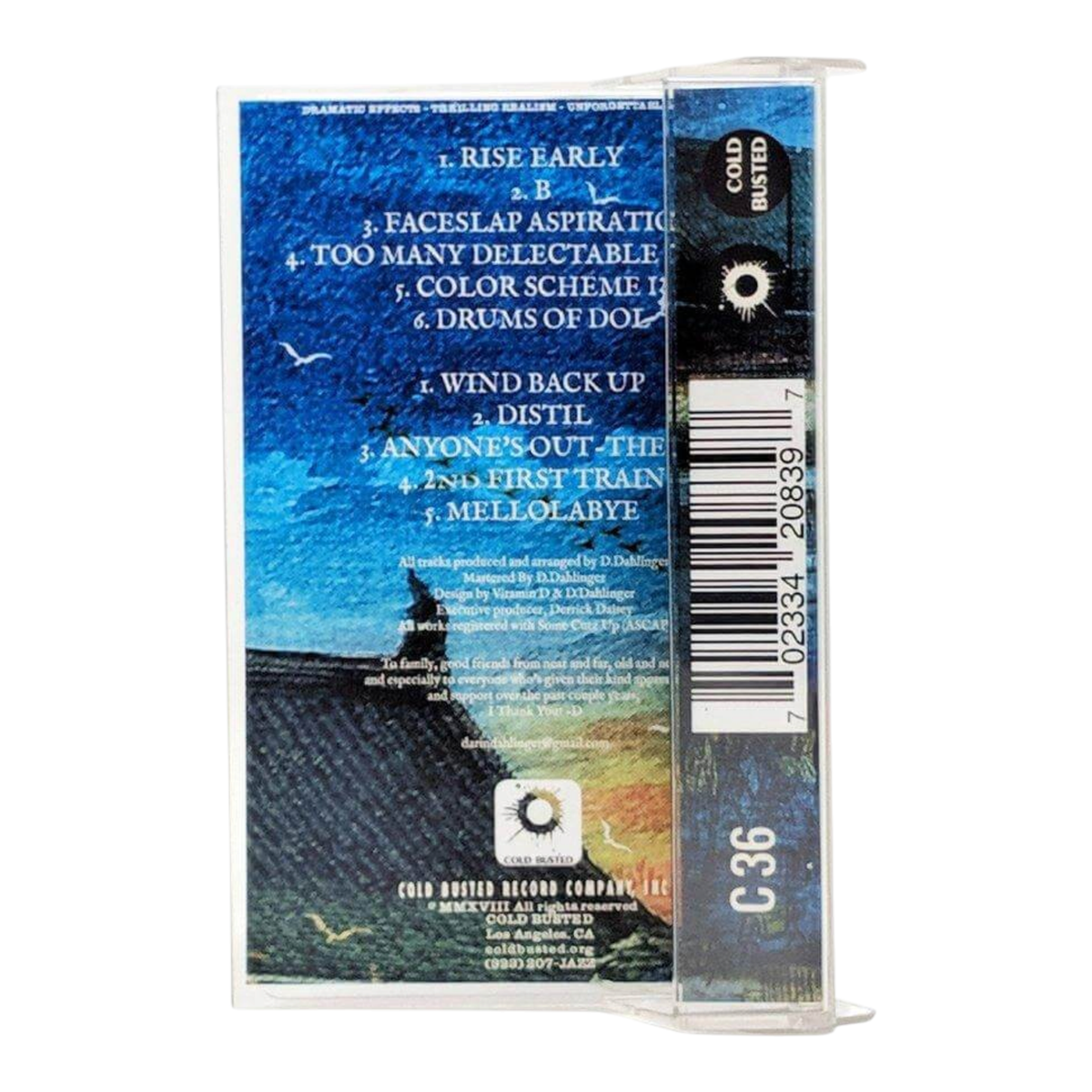 D.Dahlinger - Exquisite Spirits - Limited Edition Cassette - 