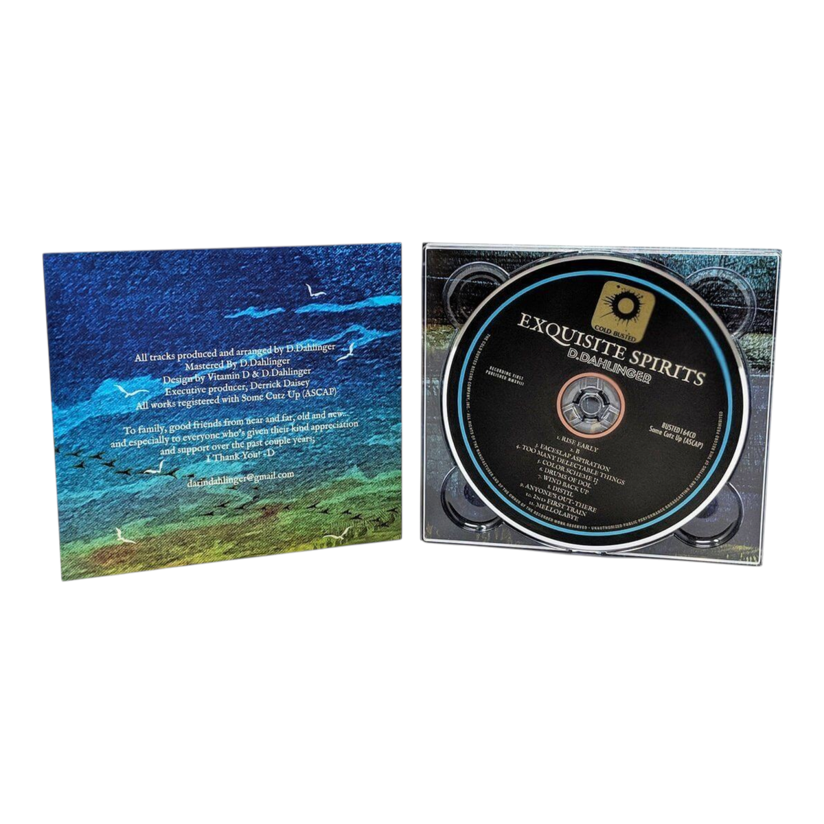 D.Dahlinger - Exquisite Spirits - Limited Edition Compact Disc - 