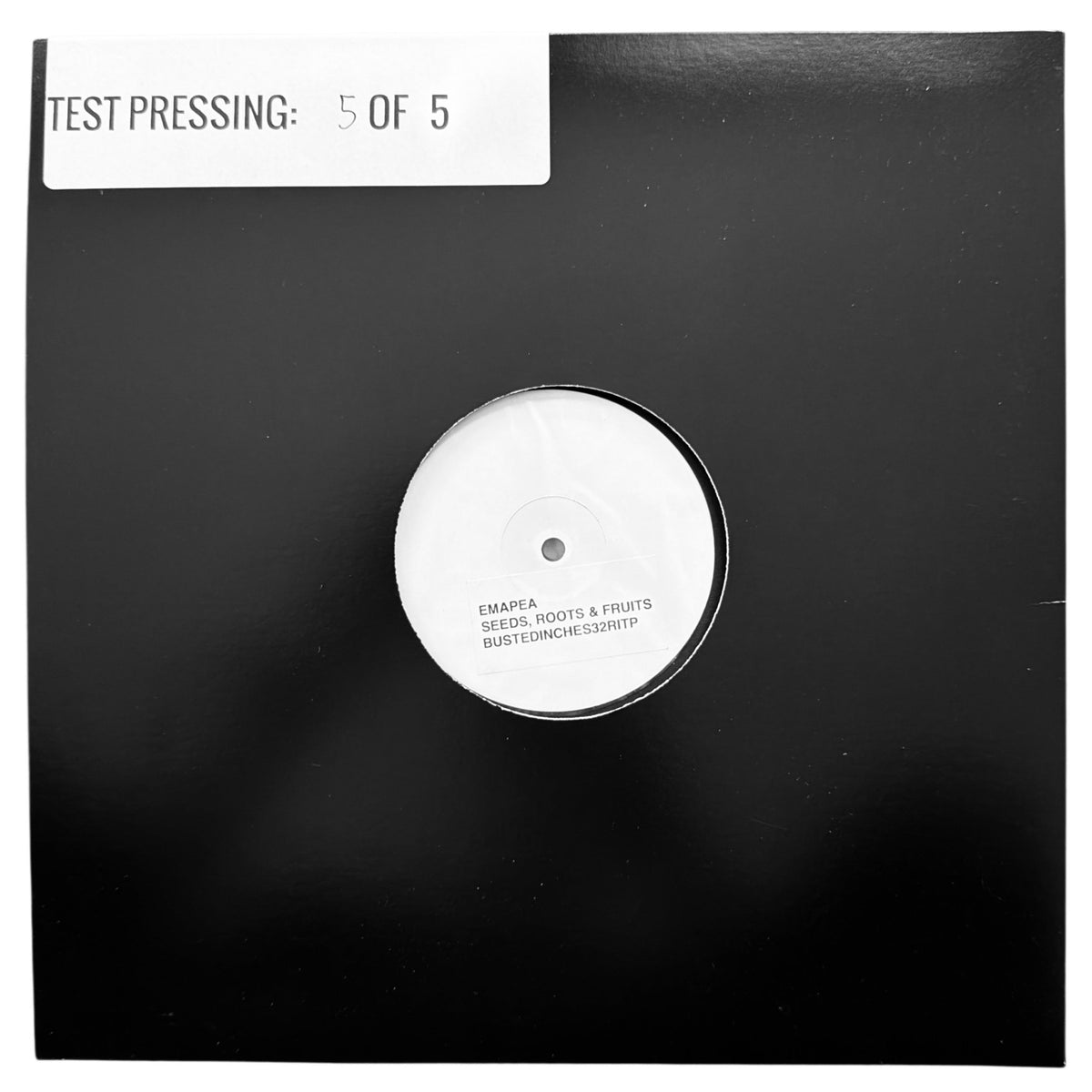 Emapea - Seeds, Roots & Fruits - Special Reissue Series Limited Edition 12 Inch Vinyl Test Pressing - COLD BUSTED