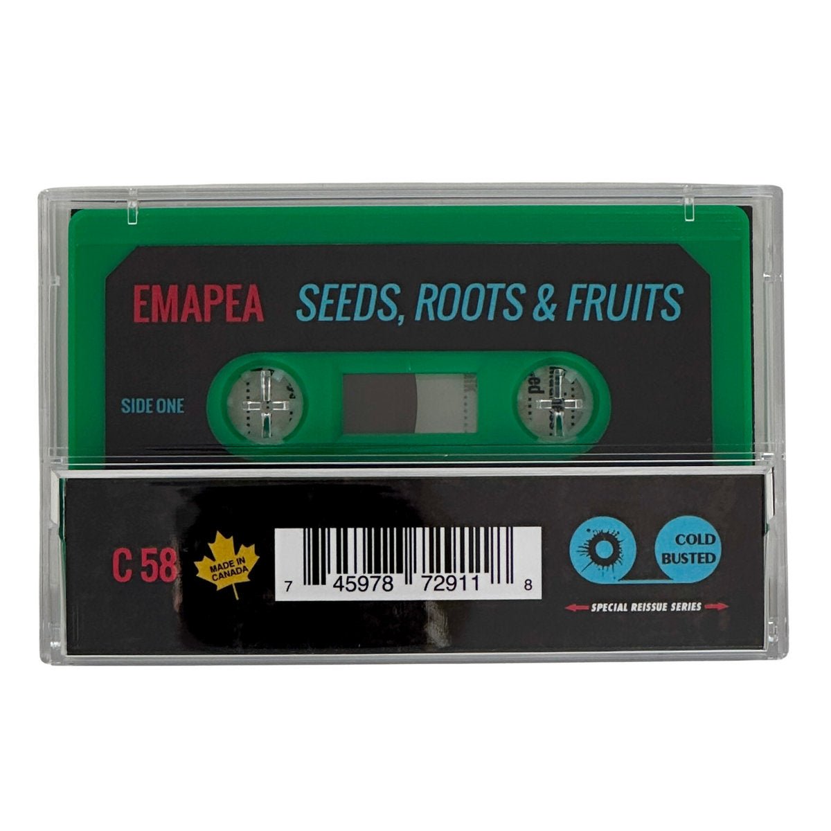 Emapea - Seeds, Roots & Fruits - Special Reissue Series Cassette - COLD BUSTED