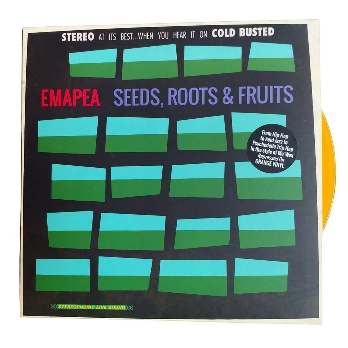 Emapea - Seeds, Roots & Fruits - Limited Edition 12 Inch Orange Transparent Colored Vinyl - 