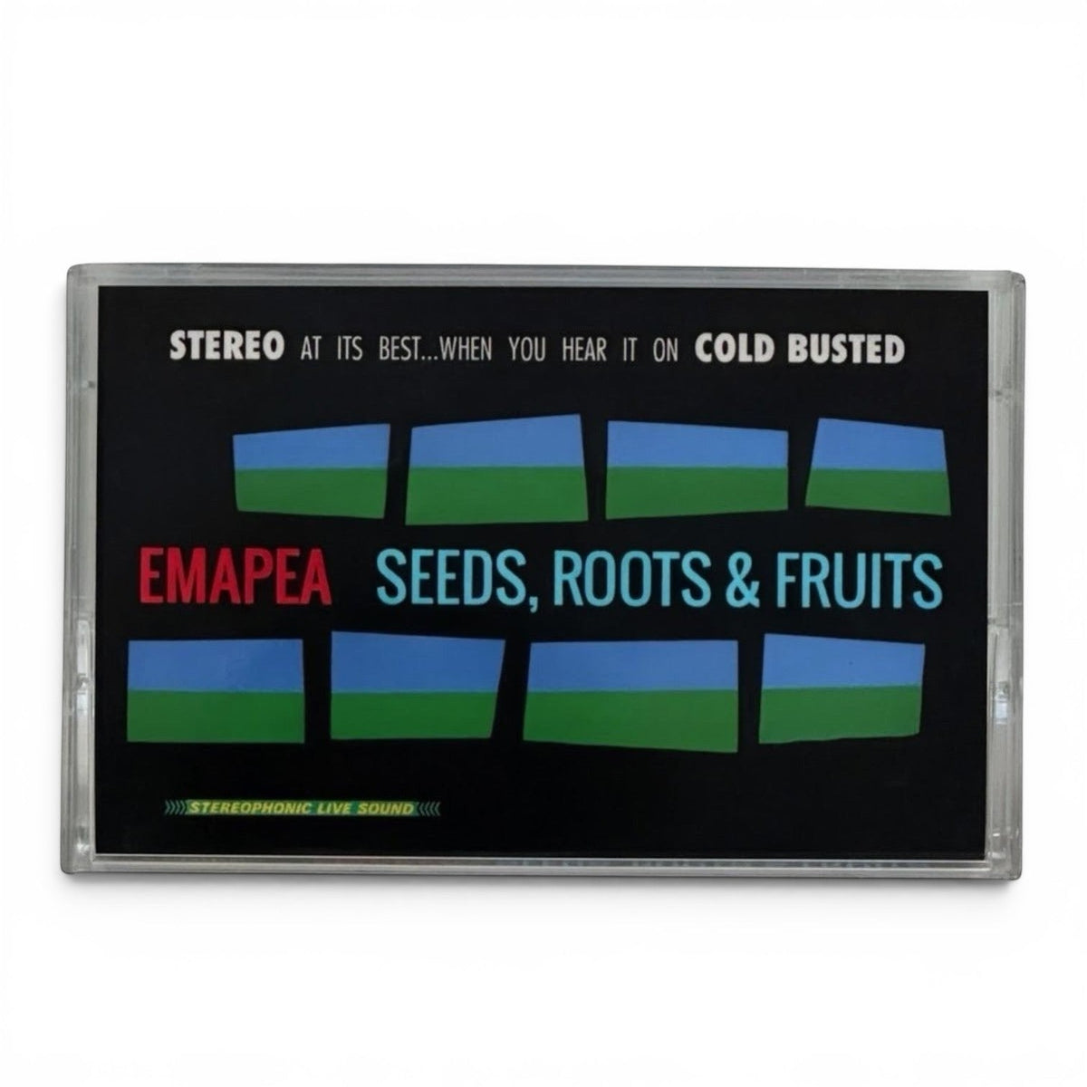 Emapea - Seeds, Roots & Fruits - Special Reissue Series Cassette - COLD BUSTED