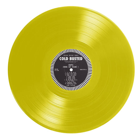 Emapea - Zoning Out Volume 1 - Special Reissue Series Transparent Yellow 12 Inch Vinyl - COLD BUSTED