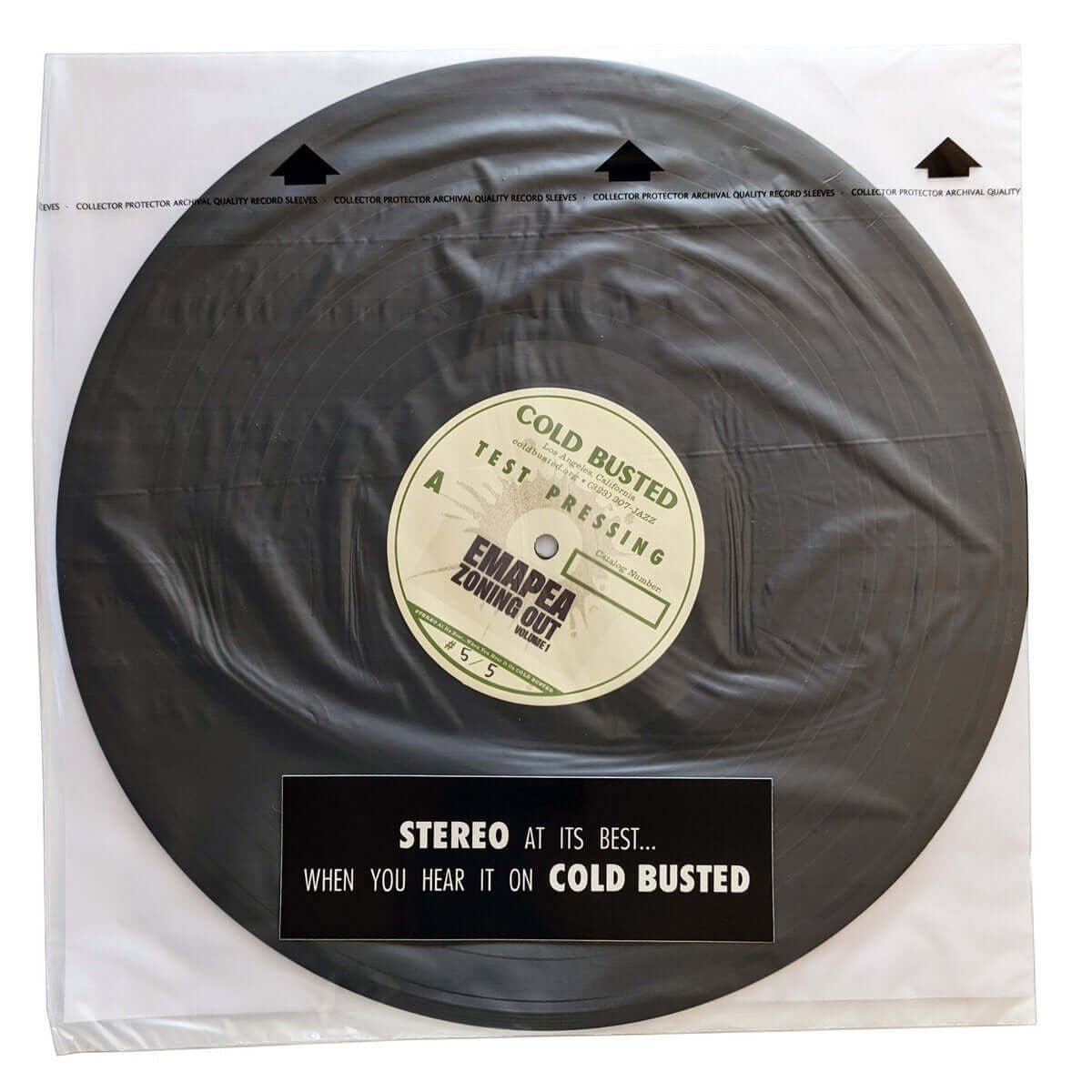 Emapea - Zoning Out Volume 1 - Special Reissue Series Transparent Yellow 12 Inch Vinyl - COLD BUSTED
