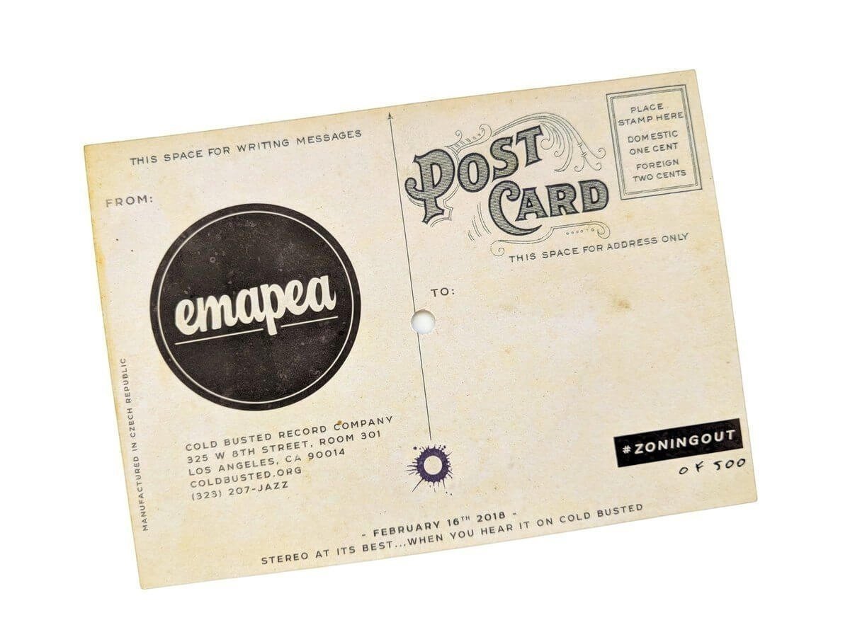 Emapea - Zoning Out Volume 1 - Special Reissue Series Transparent Yellow 12 Inch Vinyl - COLD BUSTED