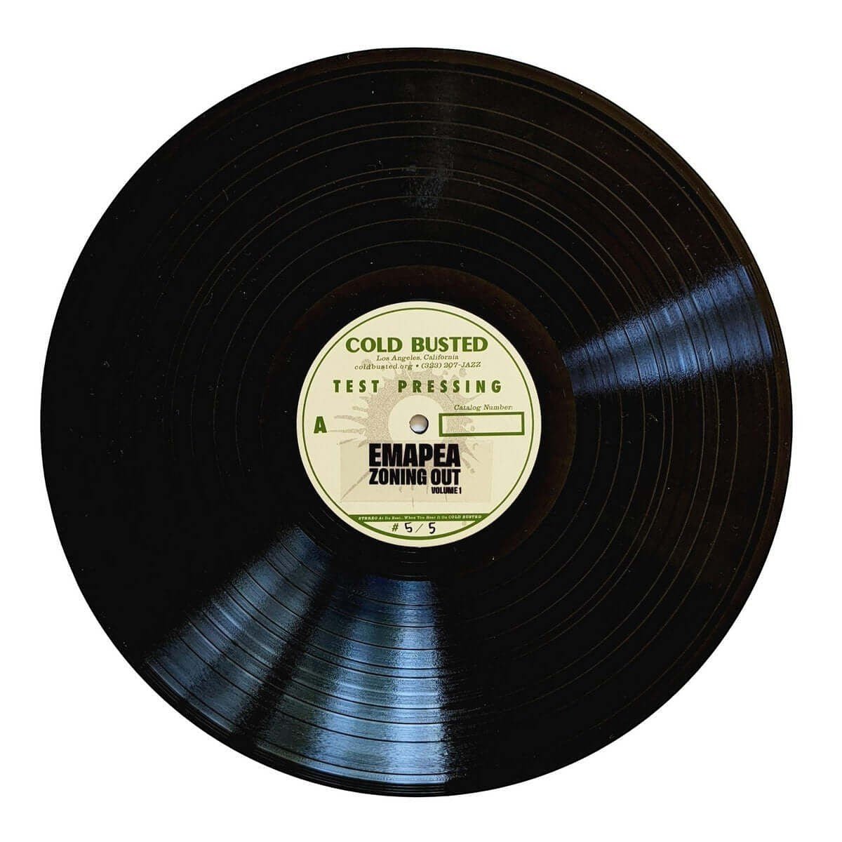 Emapea - Zoning Out Volume 1 - Special Reissue Series Transparent Yellow 12 Inch Vinyl - COLD BUSTED