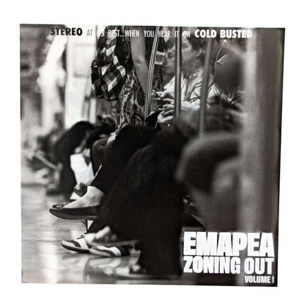 Emapea - Zoning Out Volume 1 - Limited Edition Black and White Marbled Colored 12 Inch Vinyl - COLD BUSTED