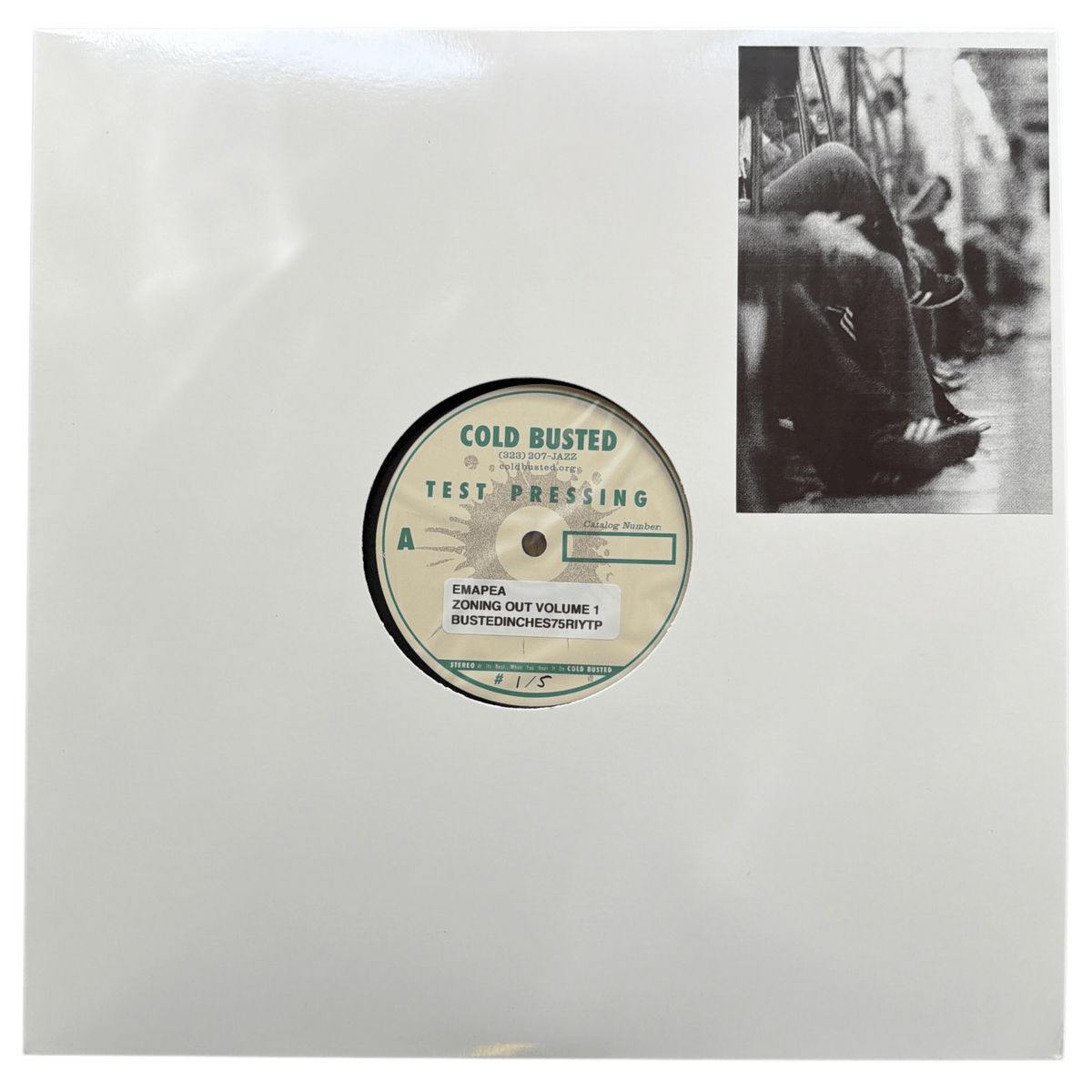 Emapea - Zoning Out Volume 1 - Special Reissue Series Limited Edition 12 Inch Vinyl Test Pressing - COLD BUSTED