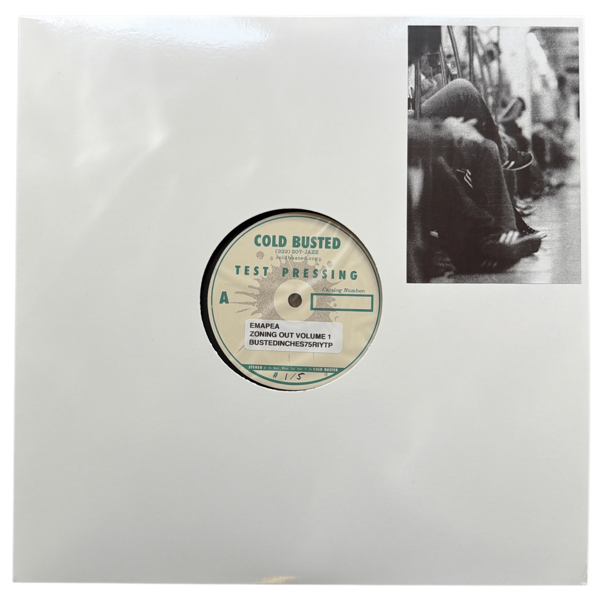 Emapea - Zoning Out Volume 1 - Special Reissue Series Limited Edition 12 Inch Vinyl Test Pressing - COLD BUSTED