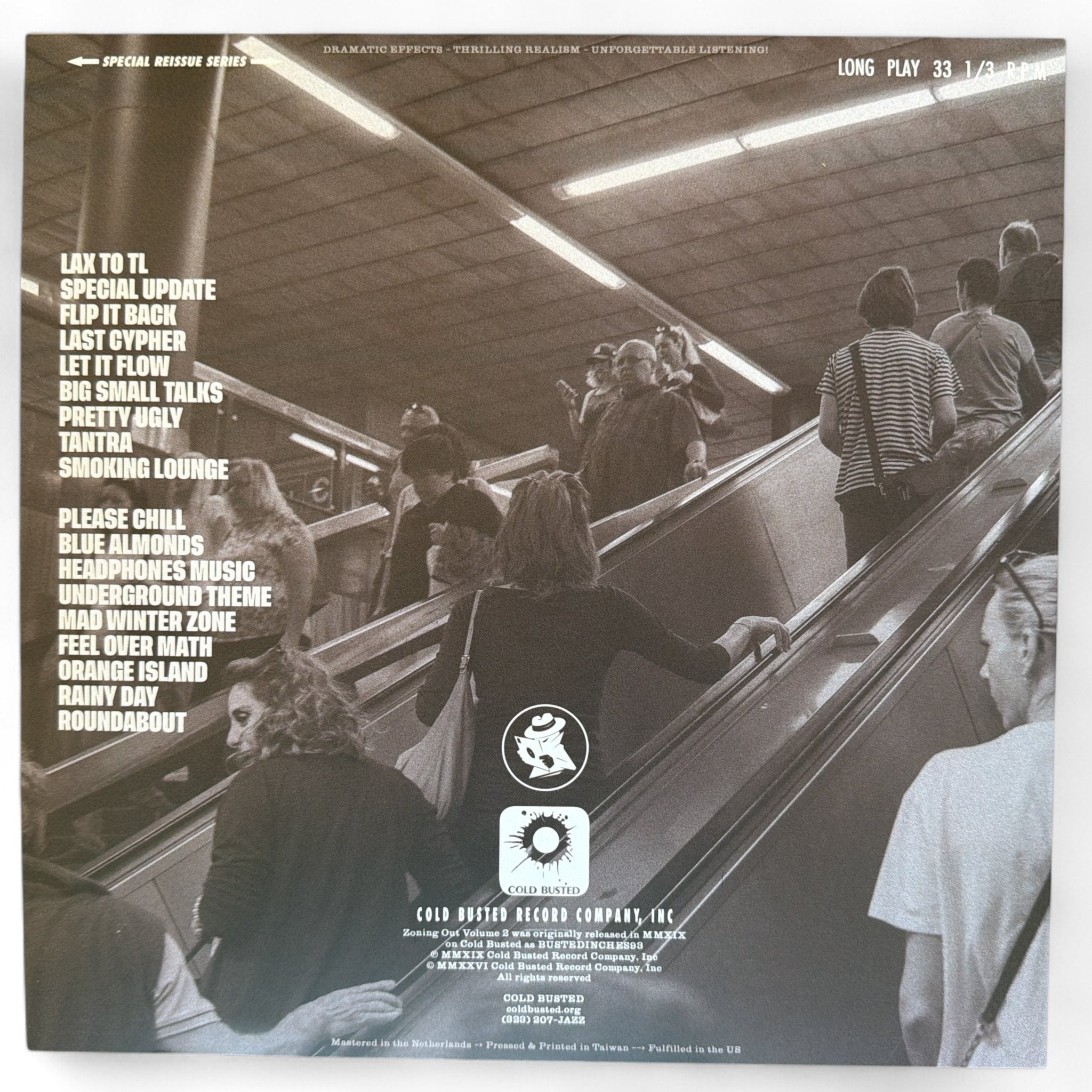 Emapea - Zoning Out Volume 2 - Special Reissue Series Transparent Yellow 12 Inch Vinyl - COLD BUSTED
