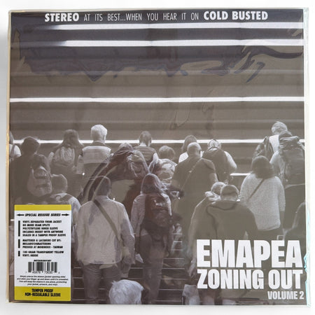 Emapea - Zoning Out Volume 2 - Special Reissue Series Transparent Yellow 12 Inch Vinyl - COLD BUSTED